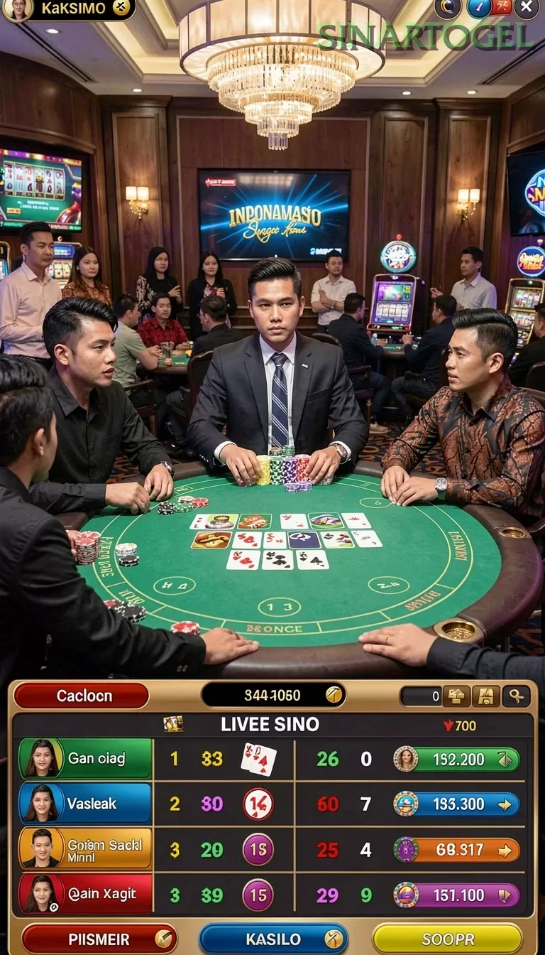 Cuplikan layar TIMUNMERAH — menu navigasi