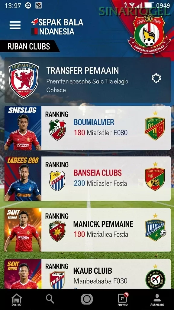 Cuplikan layar 77SINGA — pengaturan akun
