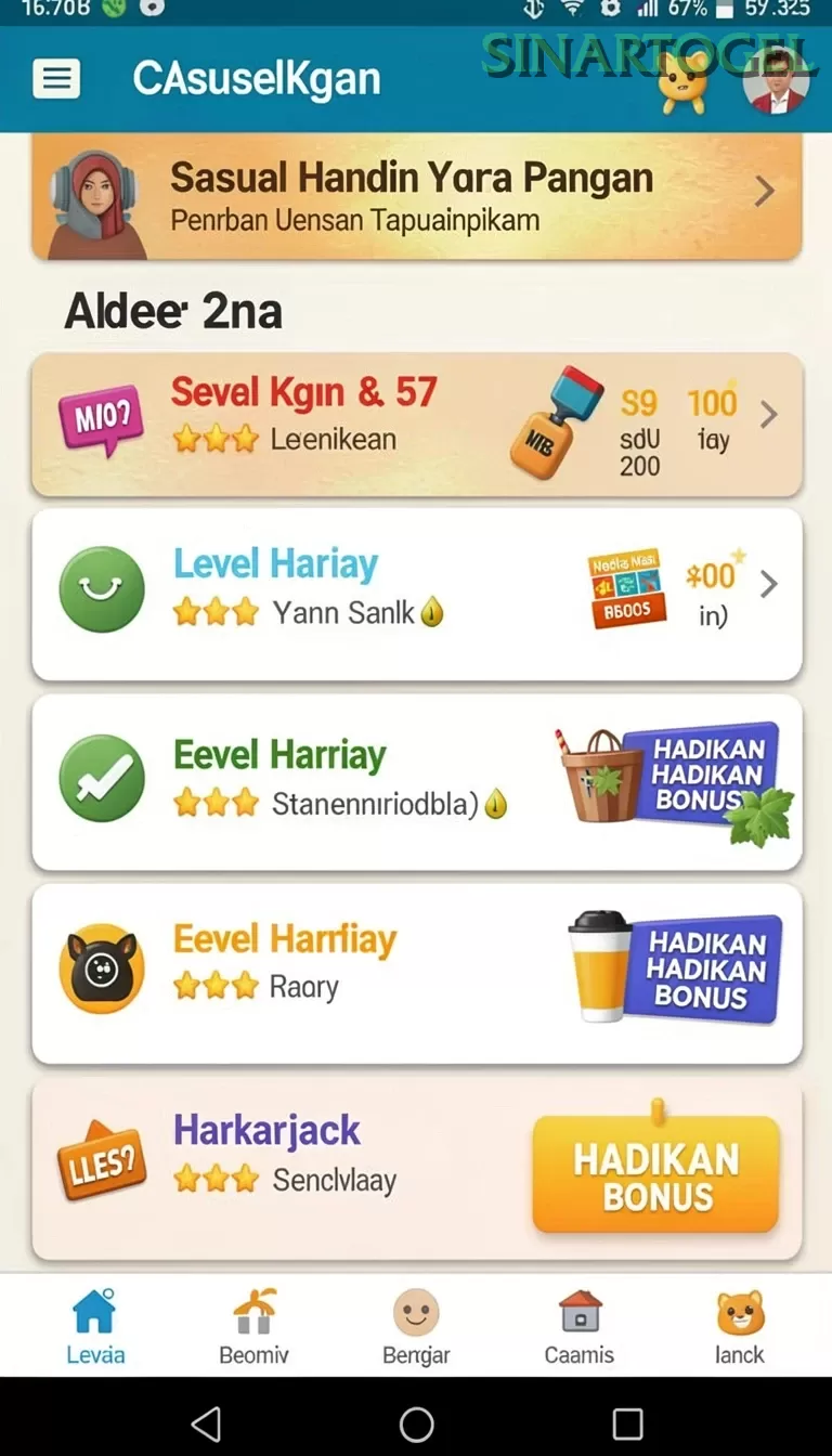 Cuplikan layar 62VIP — halaman utama